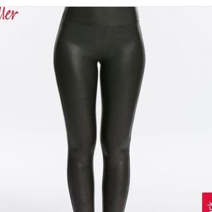 Spanx faux leather leggings